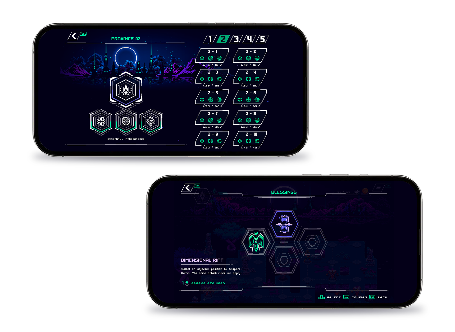 Mobile Devices showcasing the game 'Jade Order'